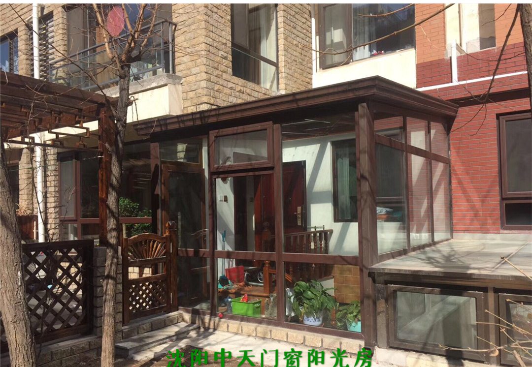 功能性陽光房，屋頂花園