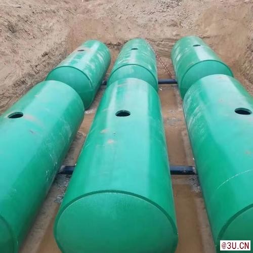 沈陽市玻璃鋼化糞池生產新農村家用纏繞化糞池