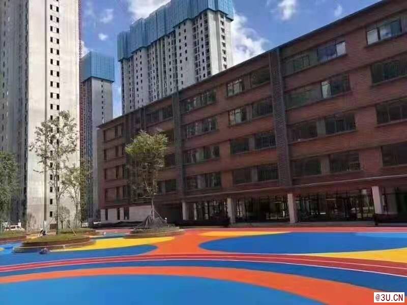 房山區透水地坪 壓花地坪 彩色陶瓷顆粒防滑施工材料