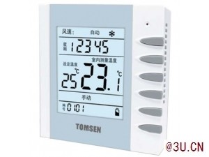 TM605大屏幕液晶顯示中央空調溫控器