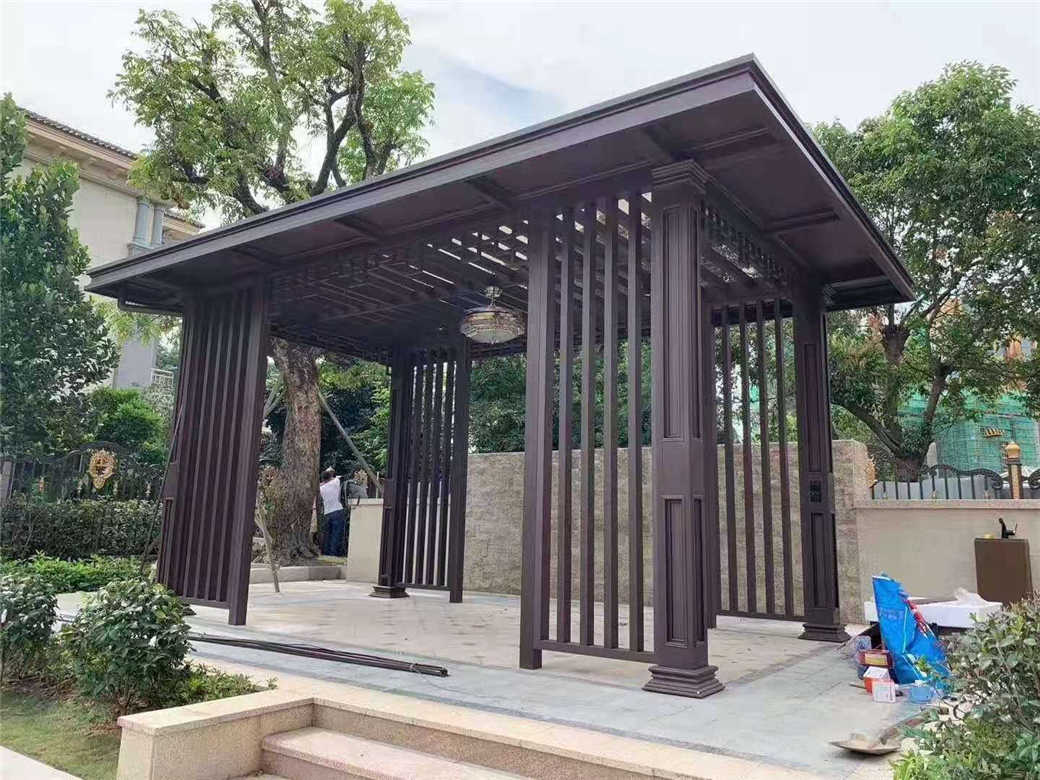 小區(qū)全鋁涼亭廠家，休閑涼亭廠家