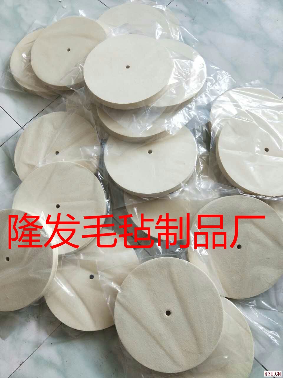 玻璃拋光輪，毛氈拋光輪，羊毛氈輪